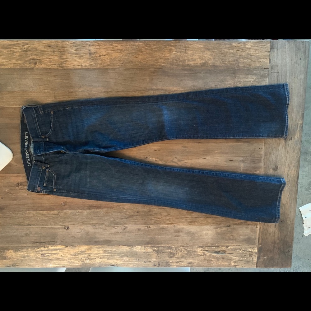 Citizens Of Humanity Indigo Boot Cut Jeans